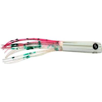 SOOPAH Lure Mirrored with Pink, Clear Skirt, 6 inch