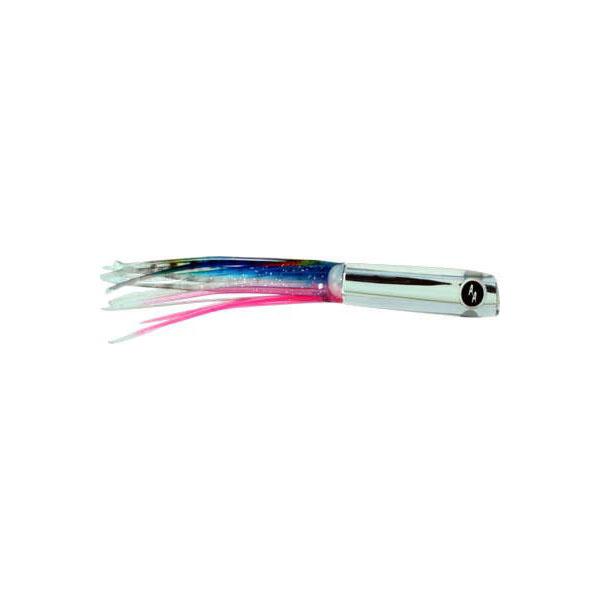 SOOPAH Lure Mirrored with Blue, Pink Skirt, 6 inch