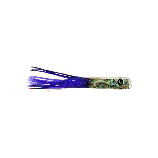 SOOPAH Lure Abalone Shell with Purple Skirt, 6 inch