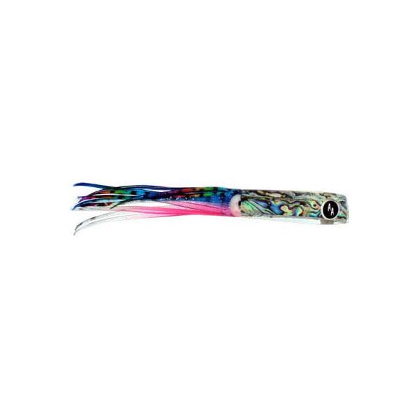 SOOPAH Lure Abalone Shell with Blue, Pink Skirt, 6 inch