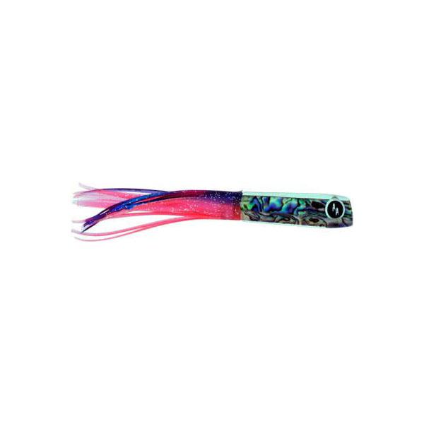 SOOPAH Lure Abalone Shell with Blue, Orange Skirt, 6 inch