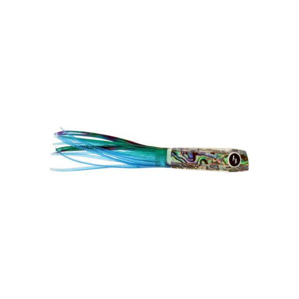 SOOPAH Lure Abalone Shell with Blue Skirt, 6 inch