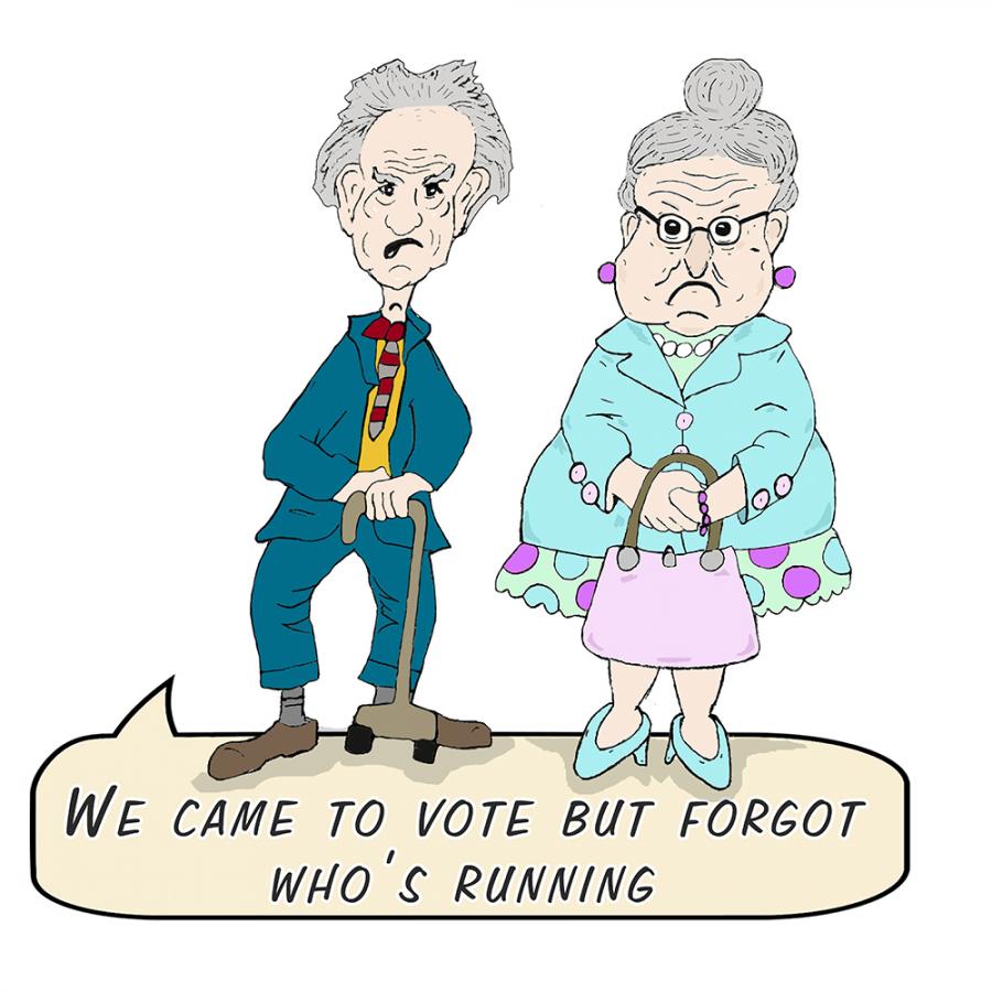 Oldsters Voting