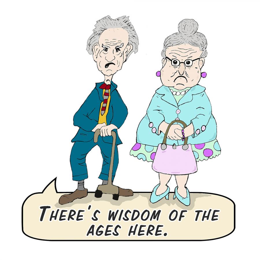 Oldsters - There's a Wisdom Of Ages Here