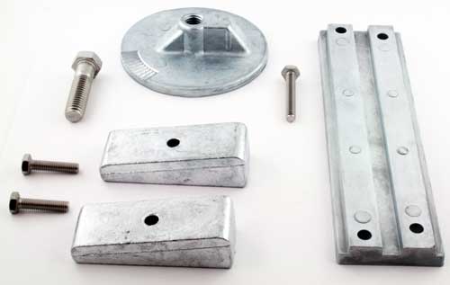 Anode Zinc Kit for Mercury Verado 4 Cylinder Outboard