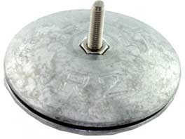 Anode Zinc for Rudders and Trim Tabs 2.8125 Inch Diameter