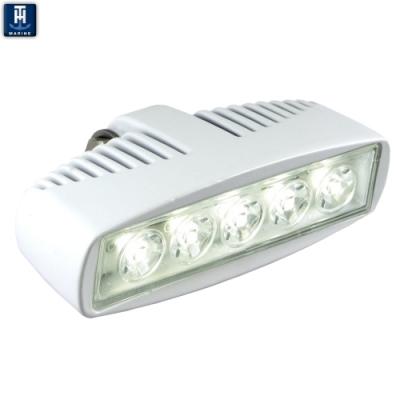 LED Marine Super Spreader Flood Light White Housing 1150 Lumens