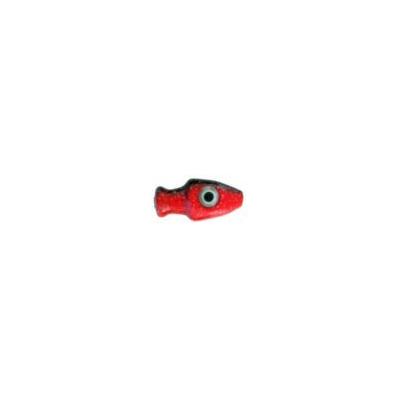 Witch Head 8g Red Black Lure Head