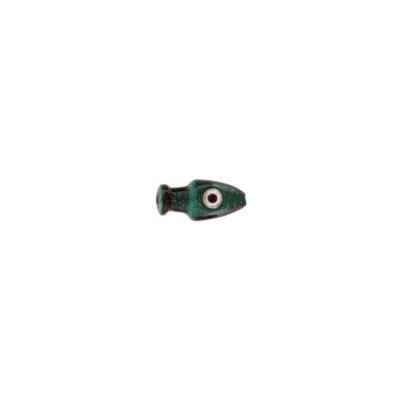 Witch Head 8g Green Black Lure Head