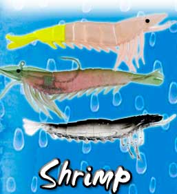 Shrimp 3-1/2", 4-1/4", 6"