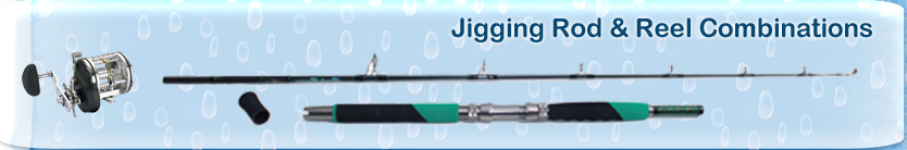 Jigging Rod and Reel Sets