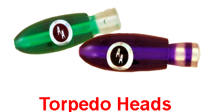 Torpedo Lure Heads