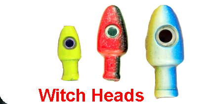 Witch Head Lure Heads