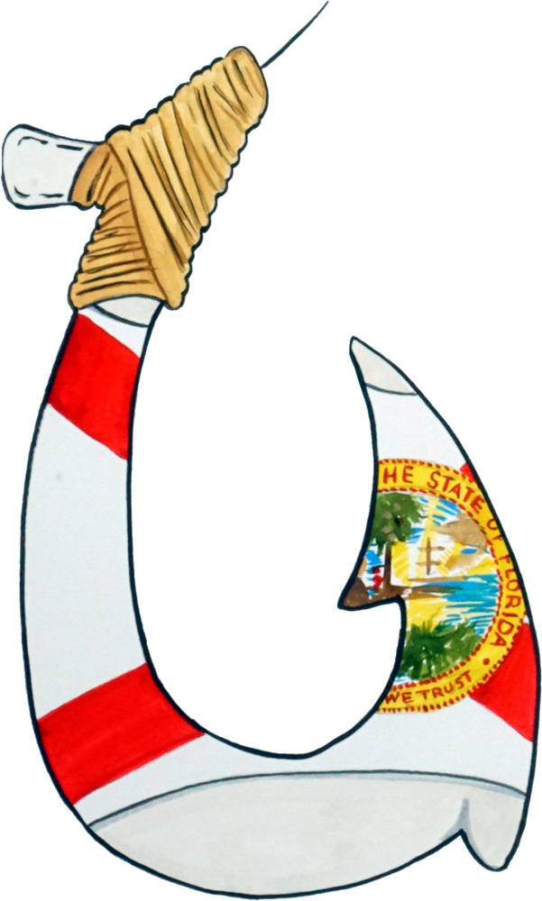 Florida Flag Hook