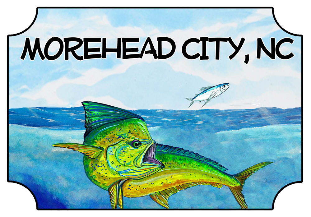 Morehead City - Mahi Mahi Scene