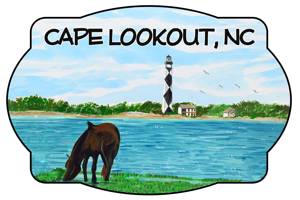 Cape Lookout Scene