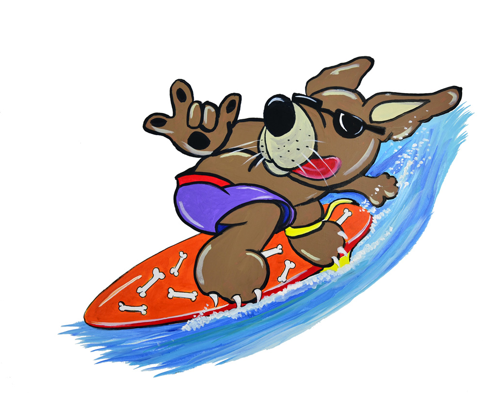 Surfer Dog
