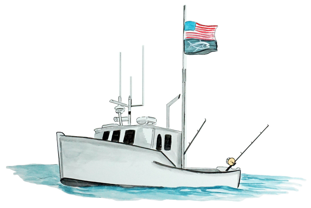 Tuna Boat [STK933] - $6.99 : ebasicpower.com, Marine Engine Parts, Fishing  Tackle