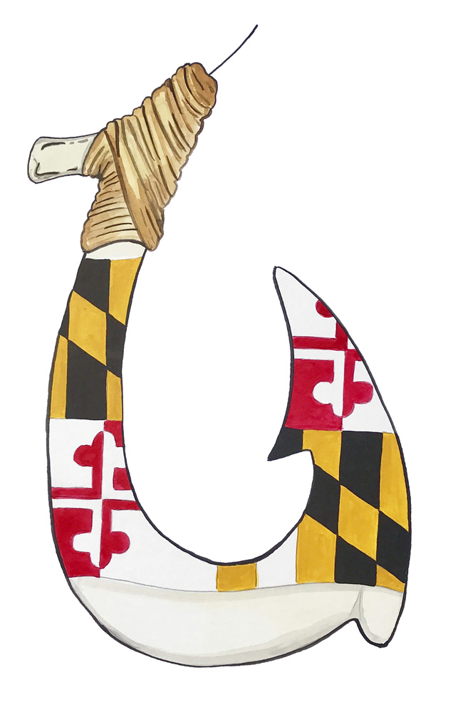 Maryland Flag Hook