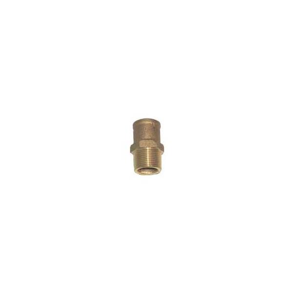 Fitting Water Hose Crusader Brass 1 Inch NPT to 1.25 Inch Hose 97852
