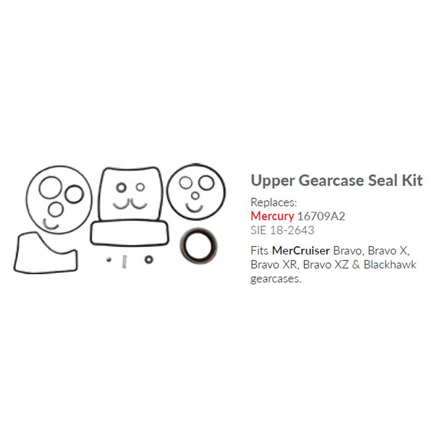 Upper Gearcase Seal Replaces Fits MerCruiser Bravo 16709A2