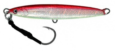 Vertical Jig Arm Red/Flash 5.3 ounce - Almost Alive Lures