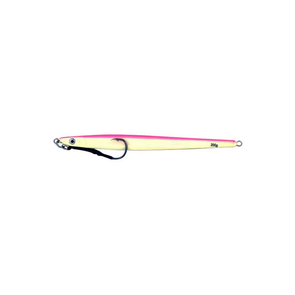 Vertical Jig Rana II Pink/Glow 7 ounce - Almost Alive Lures