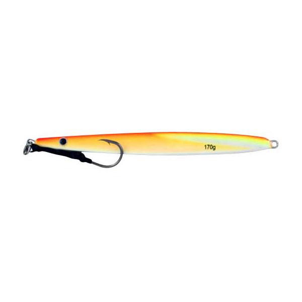 Vertical Jig Nash Orange/Yellow 6 ounce - Almost Alive Lures