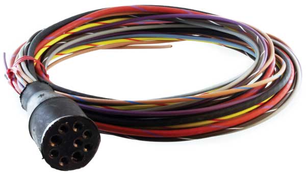 Wire Harness for OMC Volvo Crusader PCM No Bracket 6 feet Round 9 Pin